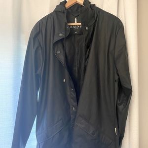 Women’s Rains black rain coat -midlength